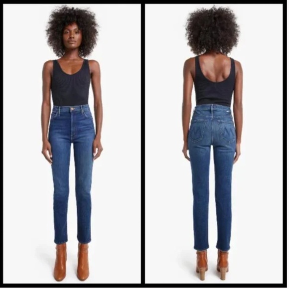 MOTHER The Swooner Rascal Ankle Jeans Until Next Time Size 25